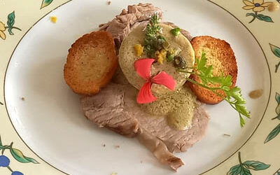 Vitelo Tonnato / Veal with Tuna Mayonnaise