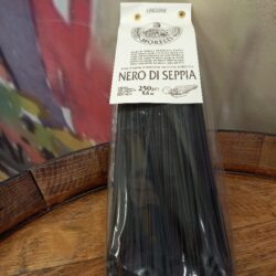 PASTA MORELLI SQUID INK BLACK LINGUINE ITALY 250G