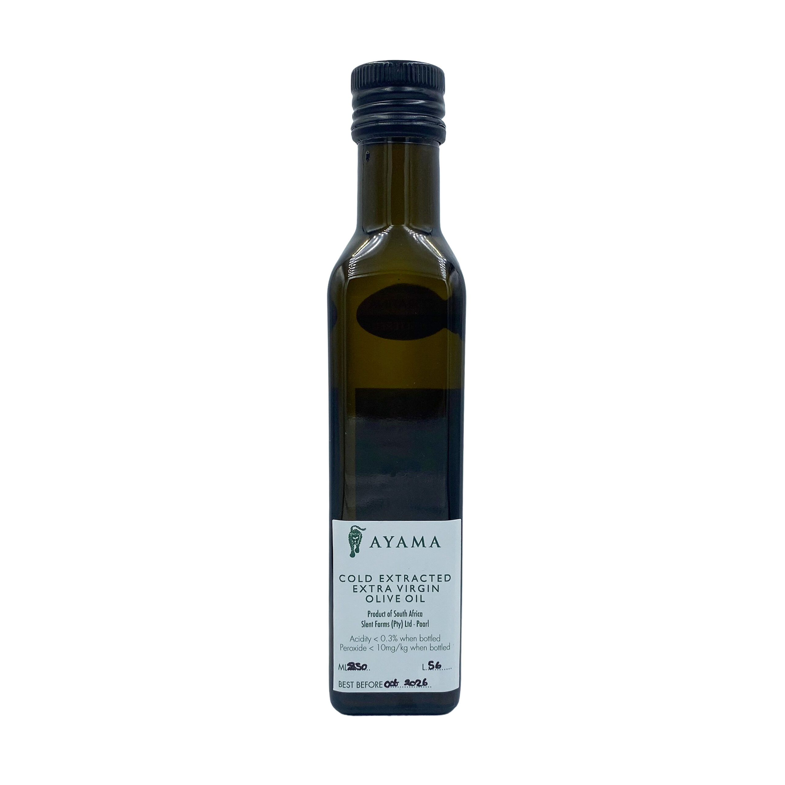 OLIVE OIL-EXTRA VIRGIN-UNFILTERED-CORATINA-RSA-250ML - Image 2