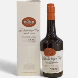 CALVADOS VSOP PAYS D AUGE DROUIN 750ML BOTTLE
