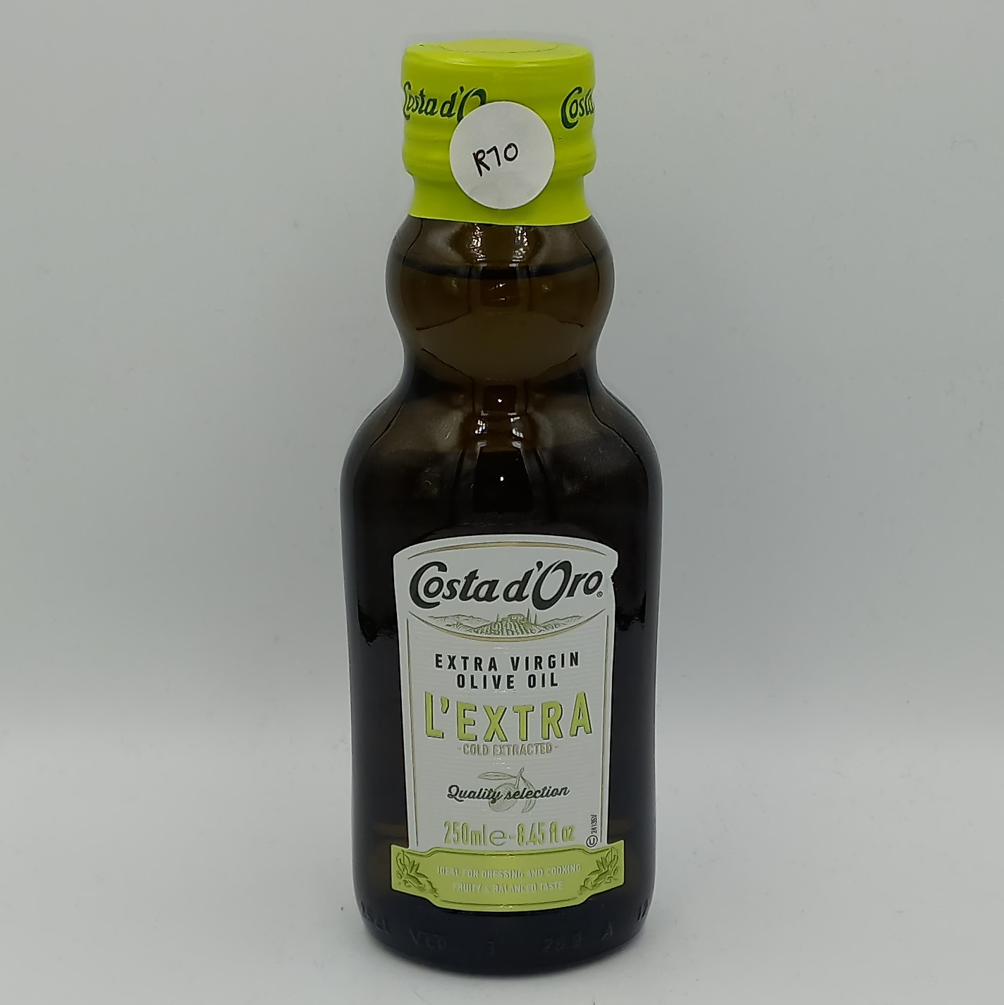 OIL OLIVE EXTRA VIRGIN COLD EXTRACT ITALY 250ML