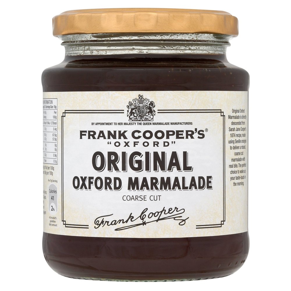 JAM MARMALADE FINE CUT OXFORD ENGLAND 454GR JAR