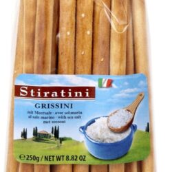Grissini Breadsticks sea salt Italy 250g bag