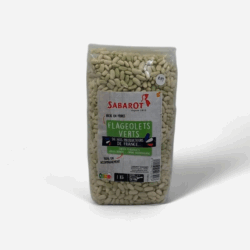 FLAGEOLETS VERTS DRIED GREEN BEANS FRANCE 1KG