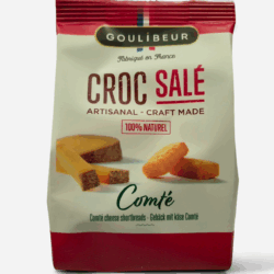 Bisuits Comte cheese shortbreads-Salted, crunchy cheese -France 120gr bag