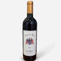 La Maze 2012 Merlot Comte de Thun France