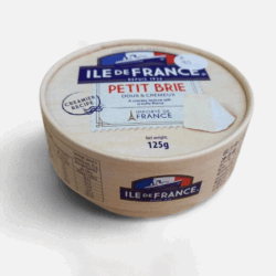 Brie pasteurised France 125gr box