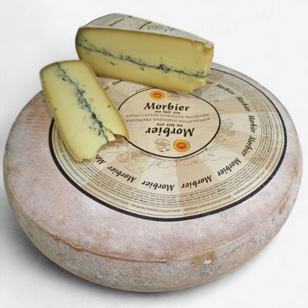 Morbier du Jura AOC ash layer France BY WEIGHT