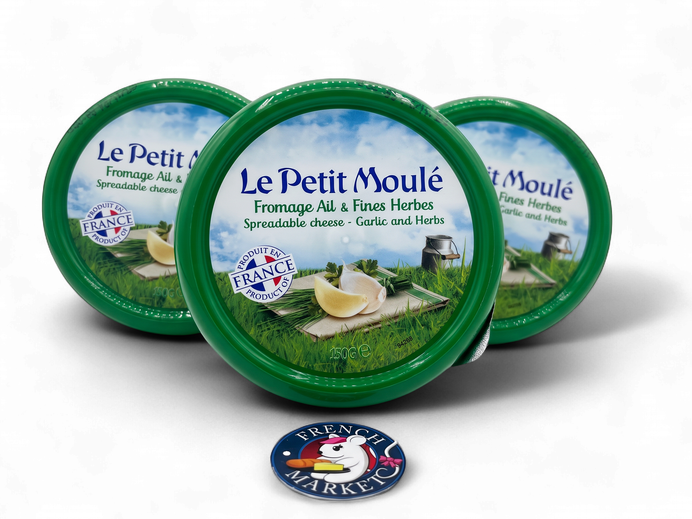 Cheese spread with garlic and herbs France 150g