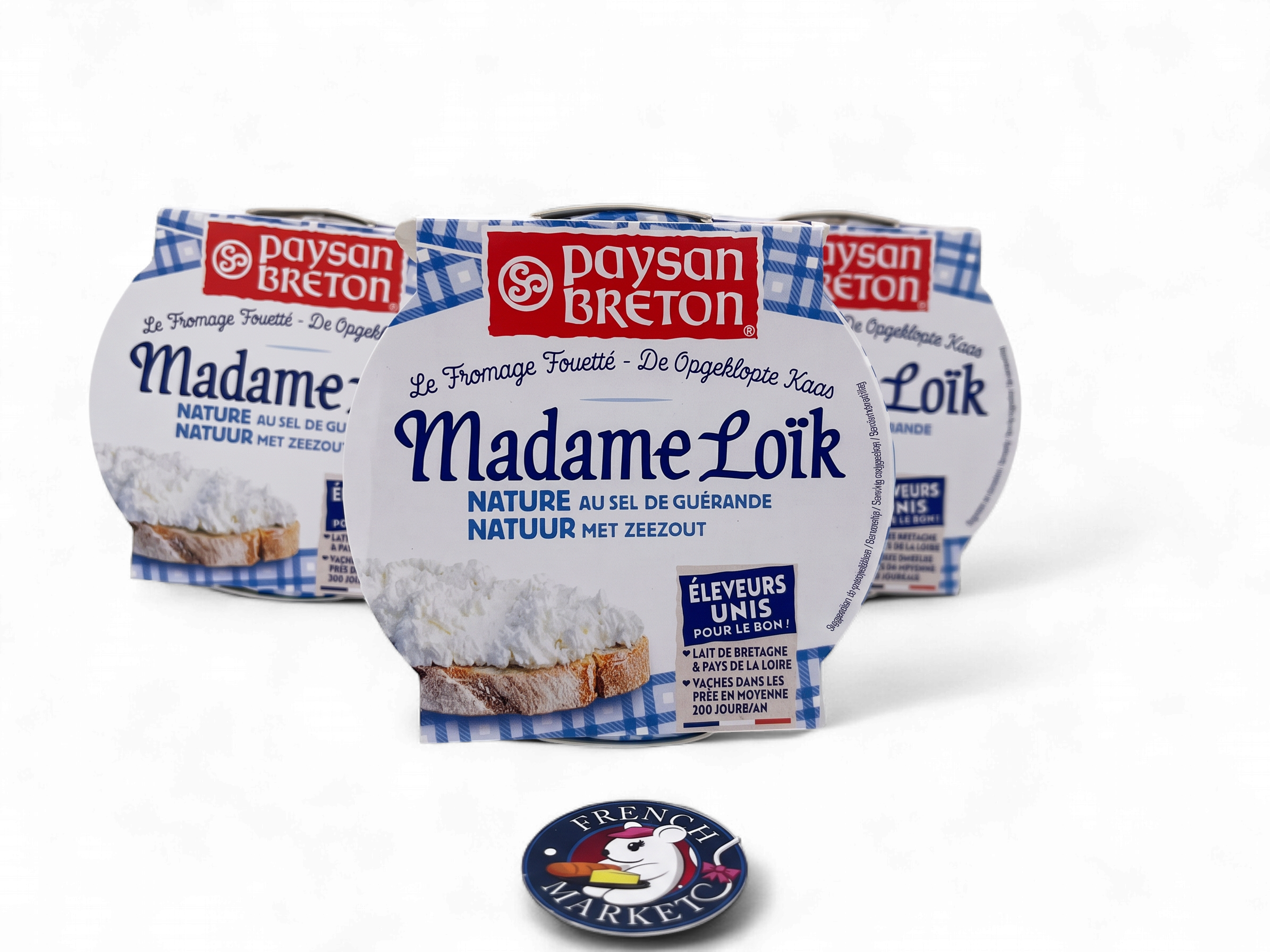Cheese spread with sea salt Madame Loik France 150g